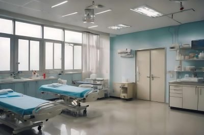 blur-hospital-clinic-interior